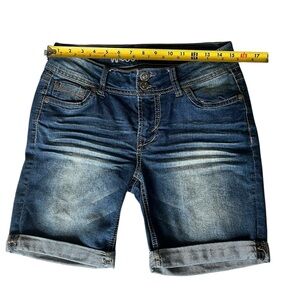 Women's Blue Denim Shorts